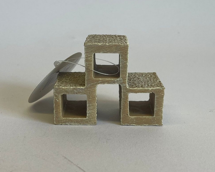 Hugo Kamishi Shirmp Cube 1 - 7x3.5x5cm